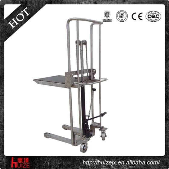 不銹鋼手動(dòng)輕型堆高車(chē)