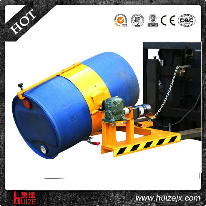 叉車(chē)專(zhuān)用倒桶機(jī)具（塑鐵桶，電翻轉(zhuǎn)）