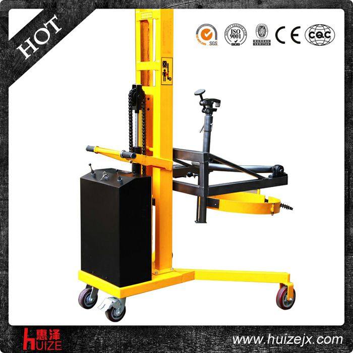 半電動(dòng)油桶車（直角腿，夾鐵桶翻轉(zhuǎn)）2