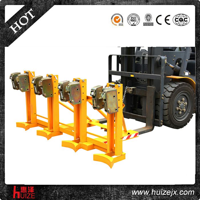 四桶夾具（一次夾4只桶,雙夾爪，夾塑鐵桶）